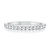 White Diamond Stacking Band in 14KT Gold kr5741wb