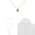 Baguette Diamond Necklace in 14KT Gold XN1027