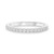 Stackable Pave White Diamond Band in 14KT Gold mr742wb