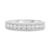 White Diamond Channel Band in 14KT Gold kr2484w