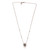 Radiant Champagne Diamond Necklace in 14KT Gold GN2494