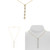 Baguette Diamond Necklace in 14KT Gold DN1090