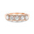 Classic Cushion Cut Diamond Ring  in Rose Gold in 14KT Gold mr773c