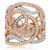 Mixed Metal Diamond Fashion Ring in 14KT Gold kr3256wry