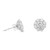 Round Diamond Earrings in 14KT Gold UE1796