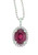 Oval Ruby Pendant in 14KT Gold KP2953