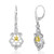 Fancy Yellow Diamond Earrings in 14KT Gold 1033