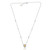 Oval Fancy Yellow Diamond Necklace in 14KT Gold NN815A