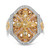 18K Tricolor Gold  Diamond Ring in 14KT Gold kr2671wry