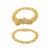 Round Diamond Bracelet in 14KT Gold GB3449