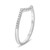 Curved Half Pave Diamond Band
  RJ-UR1671WB-1