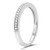 Half Pave Milgrain Diamond Band
  RJ-UR1790WB-1