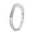 White Gold Curved Milgrain Diamond Band
  RJ-KR816W-WB