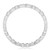 Milgrain White Gold & Diamond Eternity Diamond Band
  RJ-MR661-4