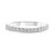 Prong Set White Diamond Band
  RJ-KR2658W-WB