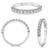 White Gold Halfway Diamond Band
  UR1908-H-0.50-W-6.5