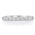 Nine-Stone White Diamond Wedding Diamond Band
  RJ-UR1908-9-0.50-B-W-6.5