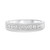 Ten Stone White Diamond Milgrain Diamond Band
  RJ-KR2484W-WB