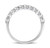 Round Cut White Diamond Ring
  RJ-UR1506W-WB