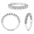 White Gold Halfway Diamond Band
  UR1908-H-0.75-W-6.5