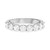 Nine-Stone White Diamond Wedding Diamond Band
  RJ-UR1908-9-1.50-B-W-6.5