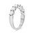 Seven-Stone White Diamond Wedding Diamond Band
  RJ-UR1908-7-1.50-B-W-6.5