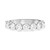 Nine-Stone White Diamond Wedding Diamond Band
  RJ-UR1908-9-2.00-B-W-6.5
