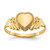 10KT Polished Heart Child's Ring