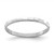 14KT White Gold Bamboo Band Childs Ring