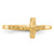 14KT Satin Finish Childs Crucifix Ring