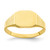 10KT Signet Baby Ring