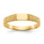 14KT Polished Baby Signet Band Ring