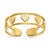 14KT Heart Toe Ring