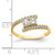 10KT Cubic Zirconia Fancy Ring