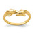 14KT Dolphin Kissing Dolphin Ring