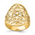 14KT Polished Filigree Ring