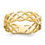 14KT Polished Weave Ring