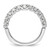 14KT White Gold Diamond Wedding Band