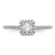 Diamond Halo Semi-Mount Engagement Rings