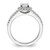 Diamond Halo Semi-Mount Engagement Rings