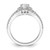 Diamond Halo Semi-Mount Engagement Rings