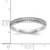 14KT White Gold 1/8 carat Diamond Complete Wedding Band