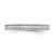 14KT White Gold 1/8 carat Diamond Complete Wedding Band