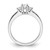 3 Stone Diamond Semi-Mount Engagement Rings