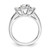 3 Stone Diamond Semi-Mount Engagement Rings