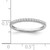 Blooming Bridal 14KT White Gold 1/6 carat Diamond Complete Wedding Band