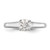Diamond Solitaire Semi-Mount Engagement Rings