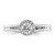 Halo Diamond Semi-mount Engagement Rings