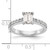 True Origin Lab Grown Diamond Semi-Mount Engagement Rings