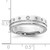 14KT White Gold Diamond Womens Complete Wedding Band